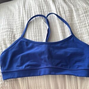 Lululemon Blue Sports Bra for Intense Workouts